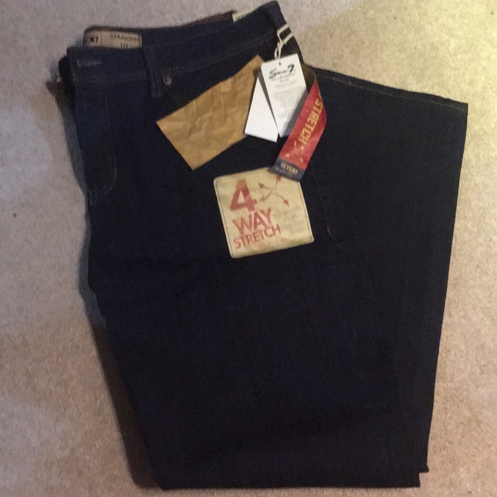 Men’s Seven stretch jeans, straight leg, 36x30